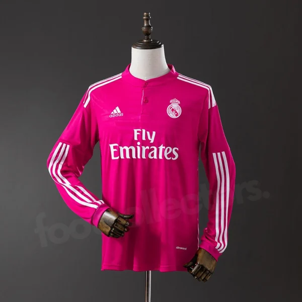 Maillot Real Madrid Exterieur 2014-2015 Manches Longues