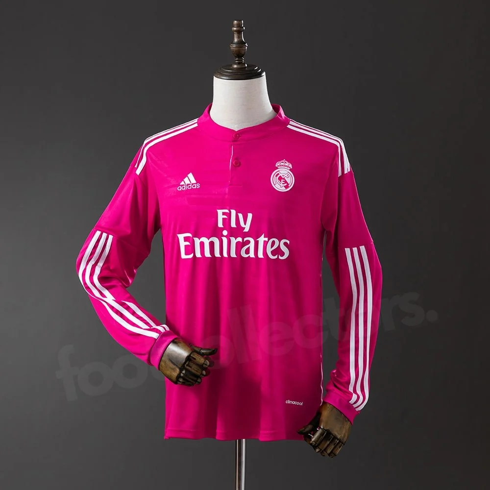Maillot Real Madrid Exterieur 2014-2015 Manches Longues