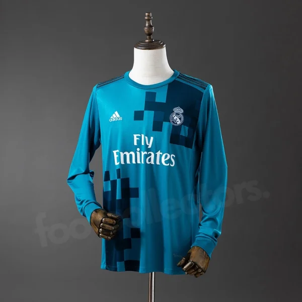 Camiseta de manga larga de la tercera equipación del Real Madrid 2017-2018