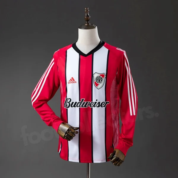 Maillot River Plate Exterieur 2003-2004 Manches Longues