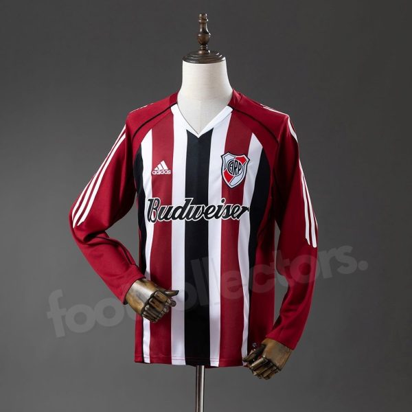 Maillot River Plate Exterieur 2005-2006 Manches Longues
