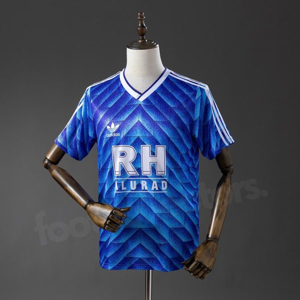 Maillot Schalke 04 Domicile 1988-1989