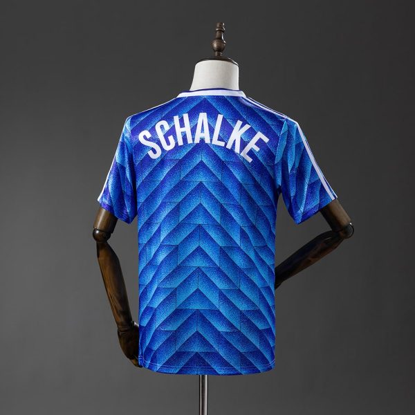 Maillot Schalke 04 Domicile 1988-1989