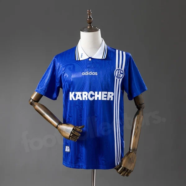 Maillot Schalke 04 Domicile 1996-1997