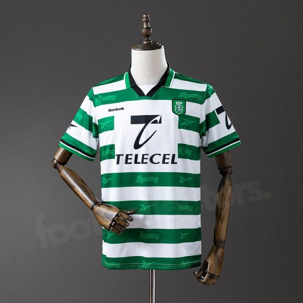 Maillot Sporting Lisbonne Domicile 1999-2000