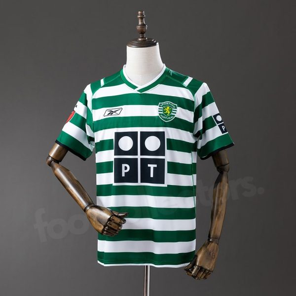 Maillot Sporting Lisbonne Domicile 2003-2004