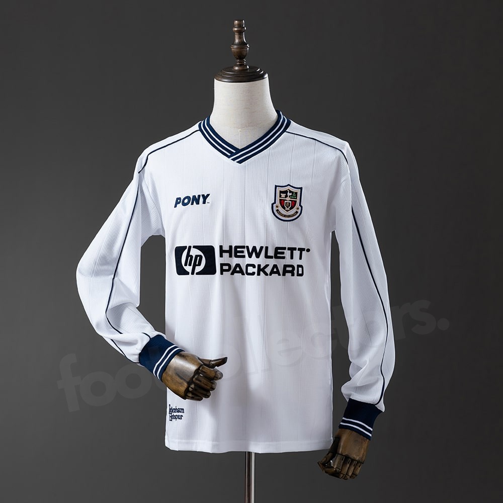 Maillot Tottenham Domicile 1997-1999 Manches Longues