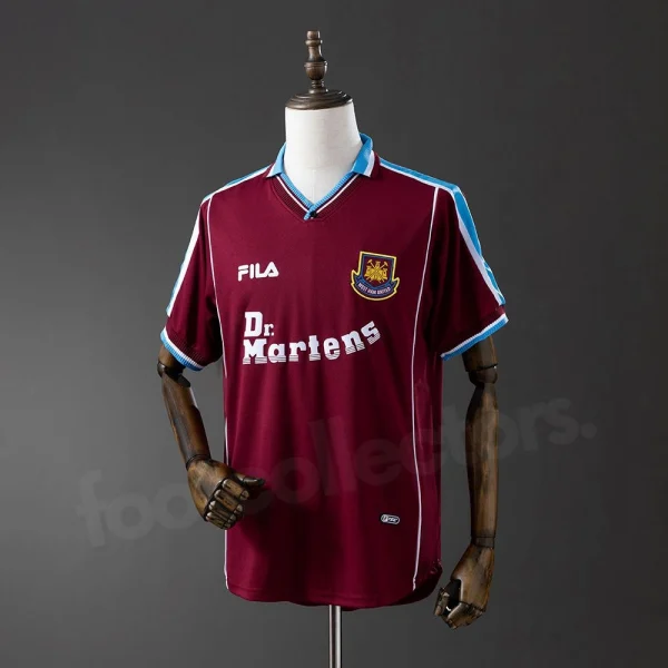 West Ham Home Shirt 1999-2001