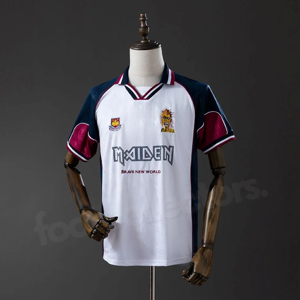 Maillot West Ham x Iron Maiden Exterieur 1999 (1)