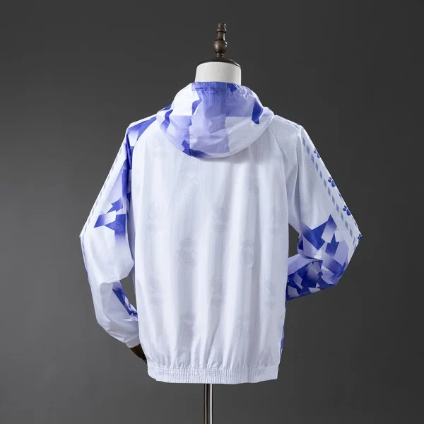 Veste Survetement Real Madrid Kelme Blanche