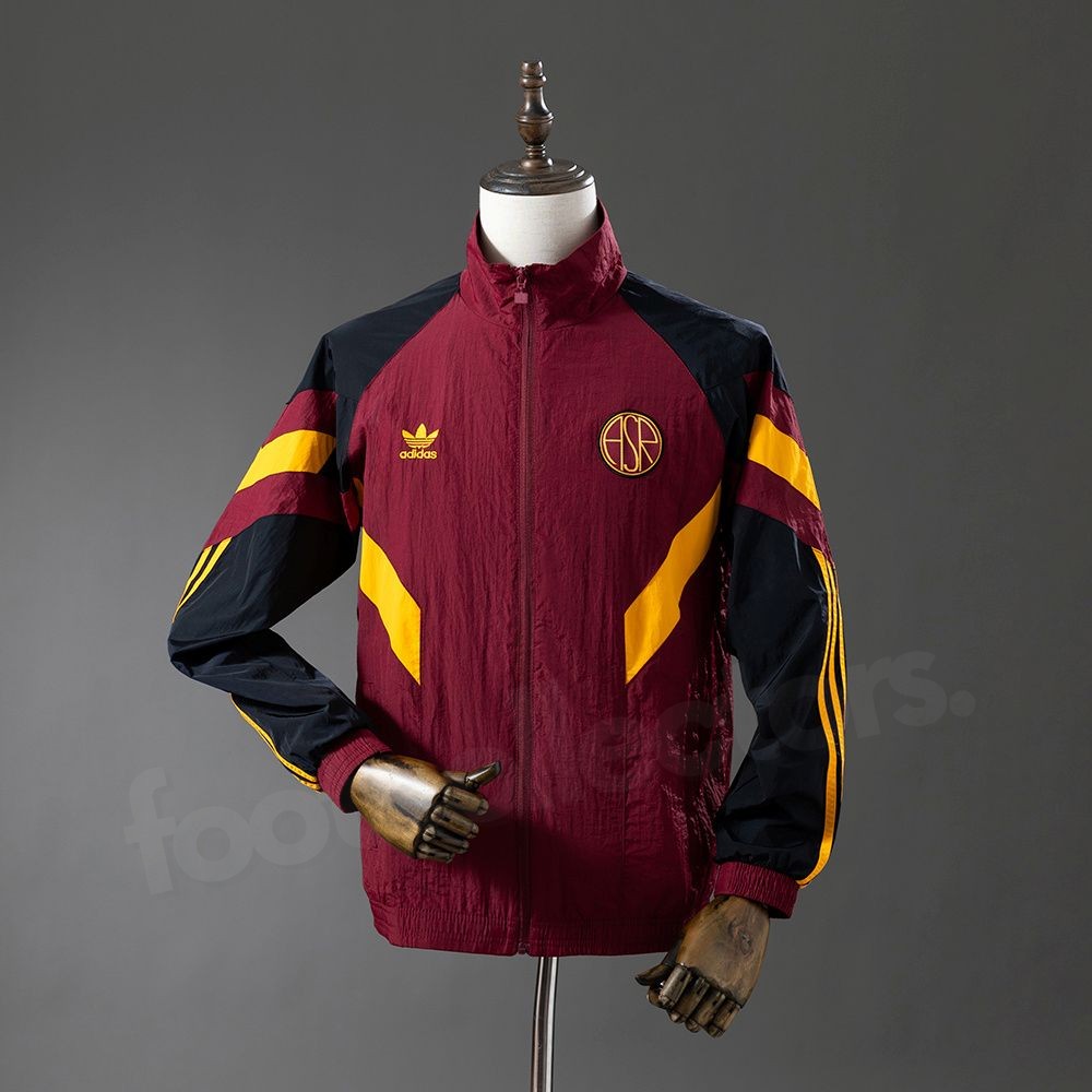 Veste Survêtement AS Roma Adidas Bordeaux (1)