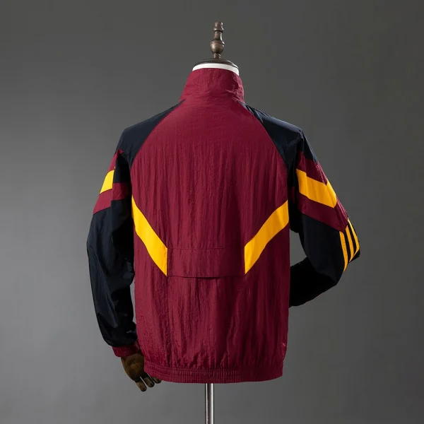 Veste Survêtement AS Roma Adidas Bordeaux