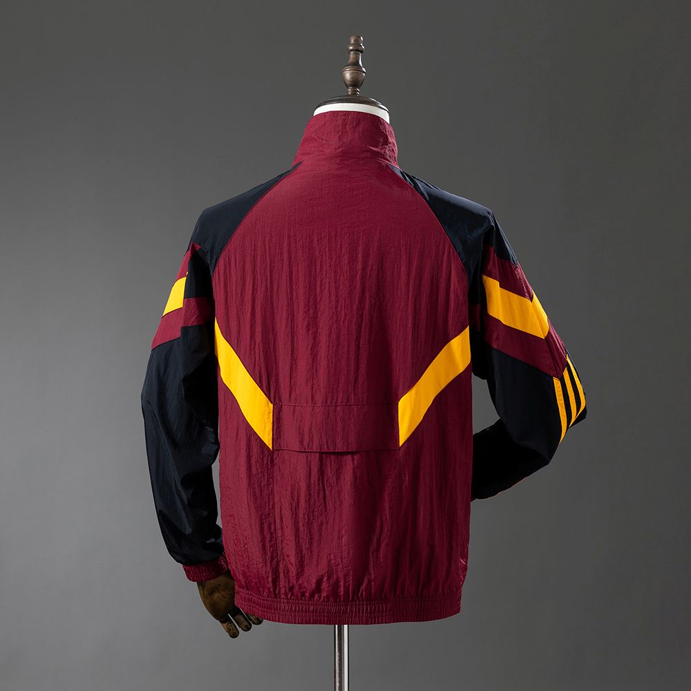 Veste Survêtement AS Roma Adidas Bordeaux (2)