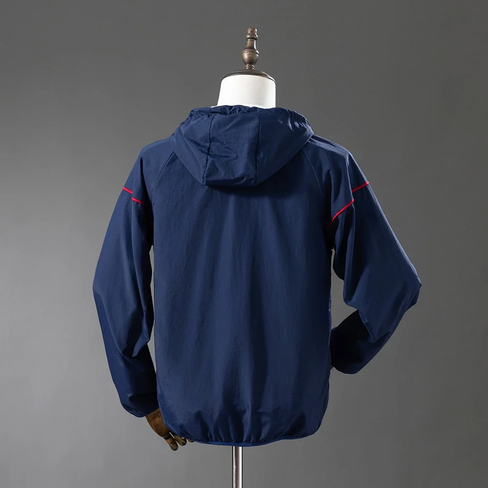 Veste Survetement Arsenal Nike Bleu Marine (2)