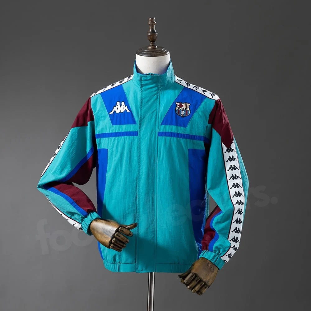 Veste Survetement Barca Kappa Bleu (1)