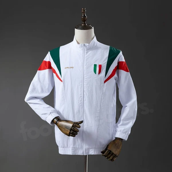 Veste Survêtement Italie Calcio Blanc