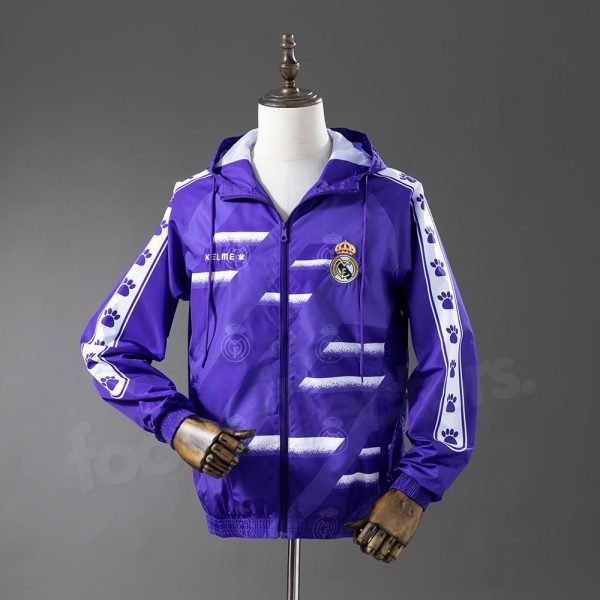Veste Survetement Real Madrid Kelme Violet