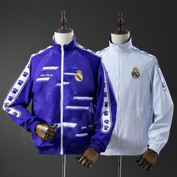 Veste Survetement Real Madrid Reversible Kelme Cats