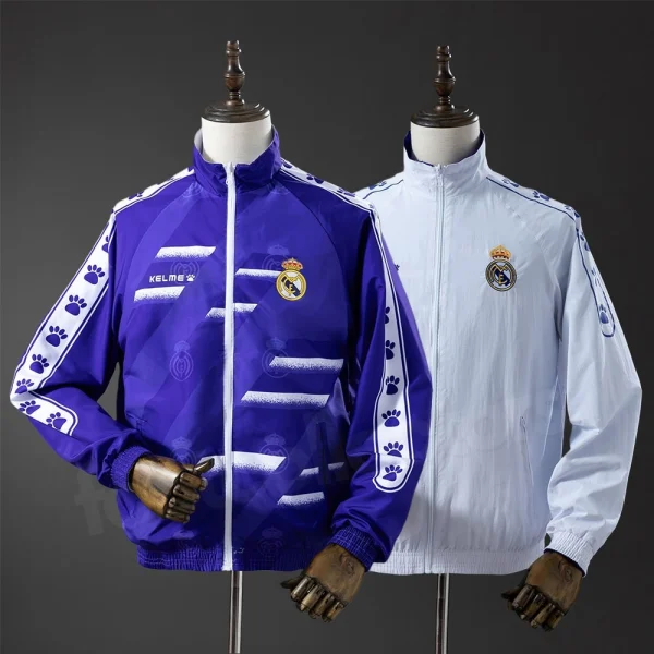 Veste Survetement Real Madrid Reversible Kelme Cats