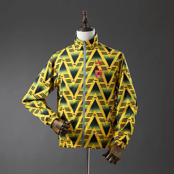 Veste Survetement Reversible Arsenal Adidas Jaune