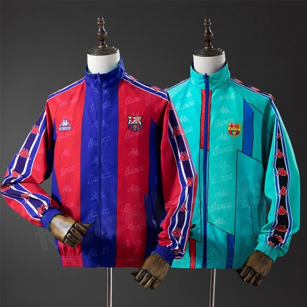 Veste Survetement Reversible Barca Kappa Blaugrana