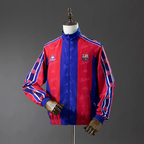 Veste Survetement Reversible Barca Kappa Blaugrana