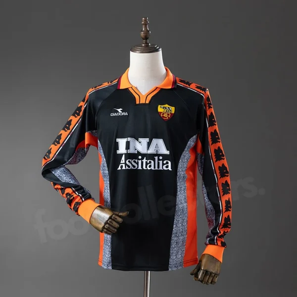 Maillot AS Roma Third 1998-1999 Manches Longues