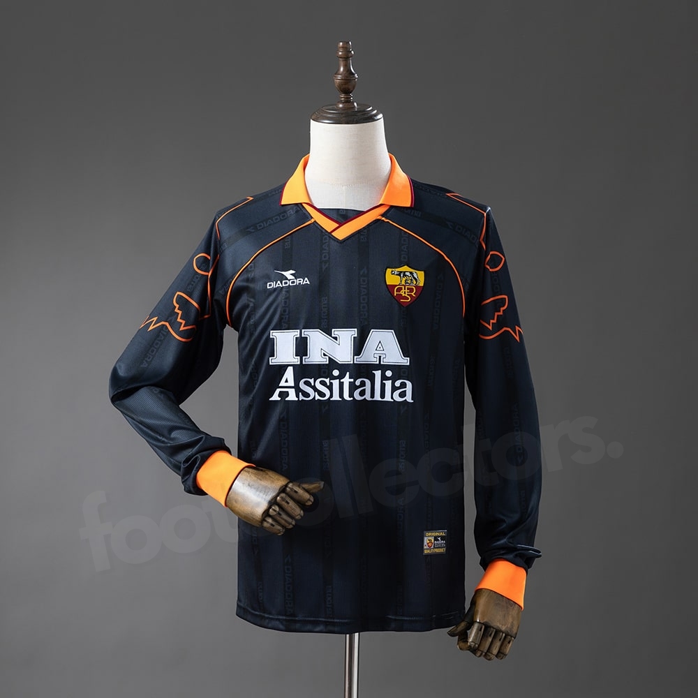Maillot AS Roma Third 1999-2000 Manches Longues