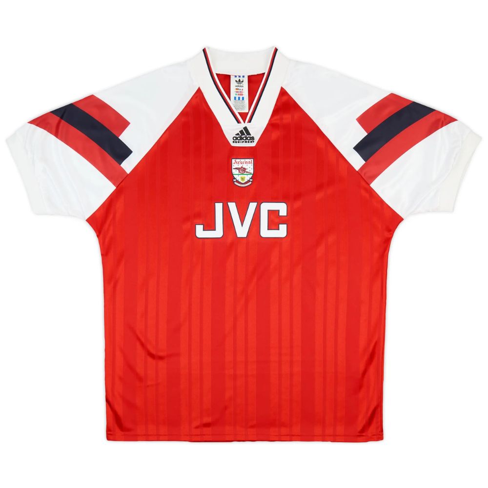 Maillot Arsenal Domicile 1992-1994 Wright