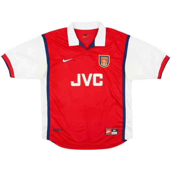 Maillot Arsenal Domicile 1998-1999 Bergkamp