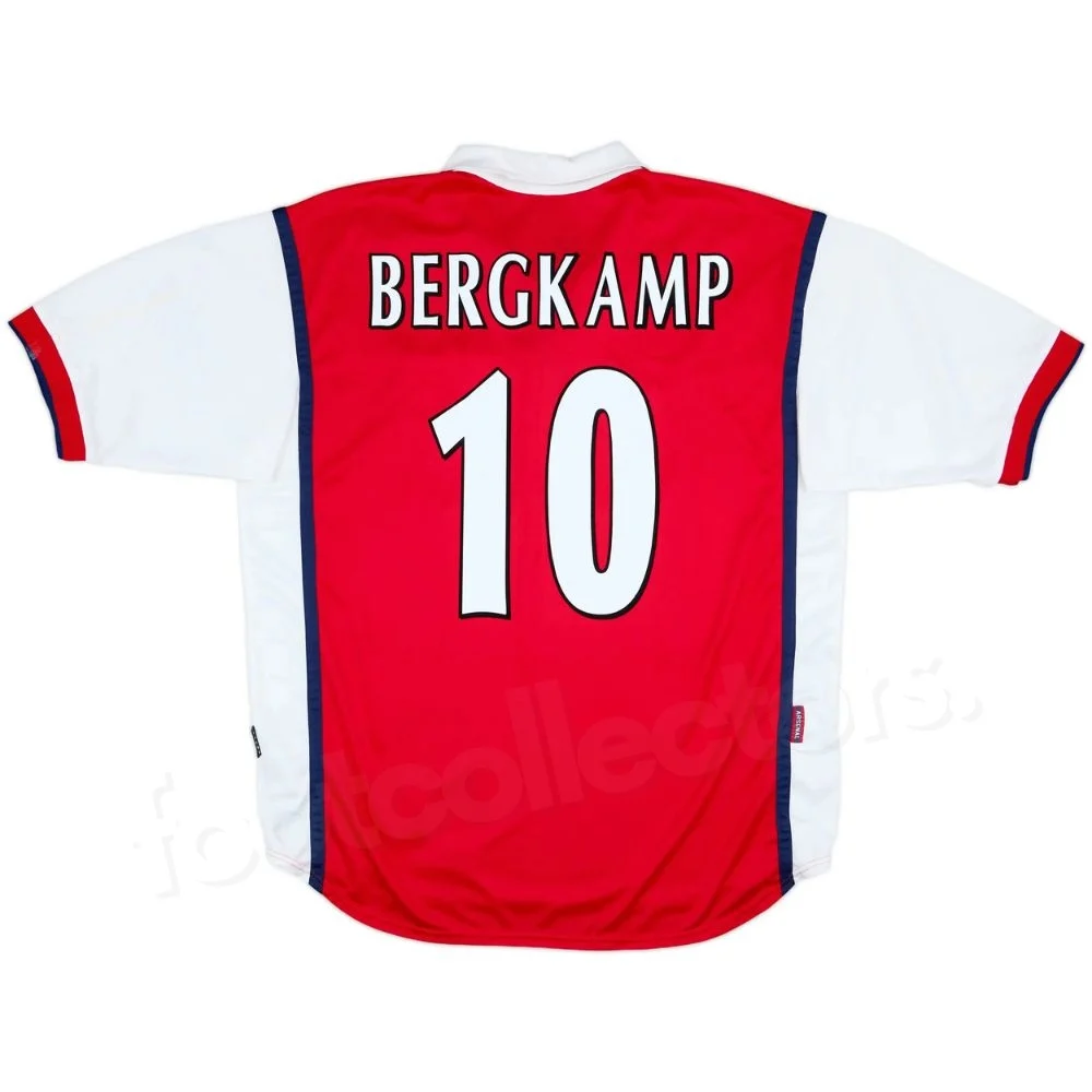 Arsenal Home Jersey 1999-2000 Bergkamp
