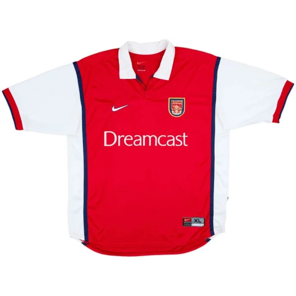 Maillot Arsenal Domicile 1999-2000 Bergkamp