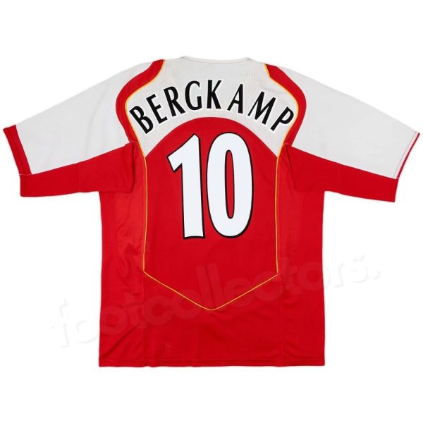 Maillot Arsenal Domicile 2004-2005 Bergkamp