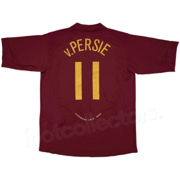 Maillot Arsenal Domicile 2005-2006 V. Persie