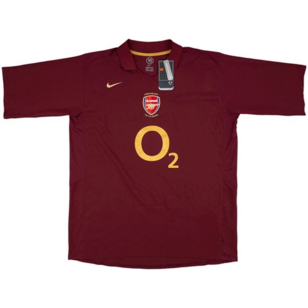Maillot Arsenal Domicile 2005-2006 V. Persie