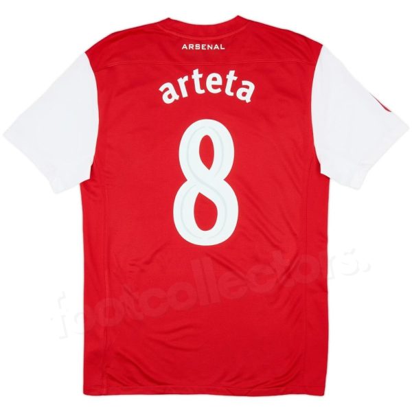Maillot Arsenal Domicile 2011-2012 Arteta