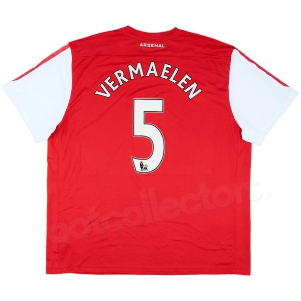 Maillot Arsenal Domicile 2011-2012 Vermaelen