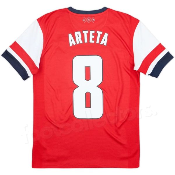Maillot Arsenal Domicile 2012-2014 Arteta