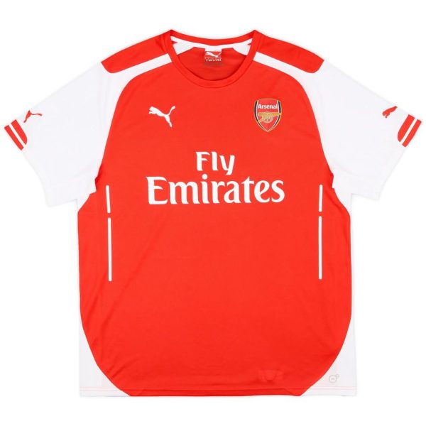 Maillot Arsenal Domicile 2014-2015 Arteta