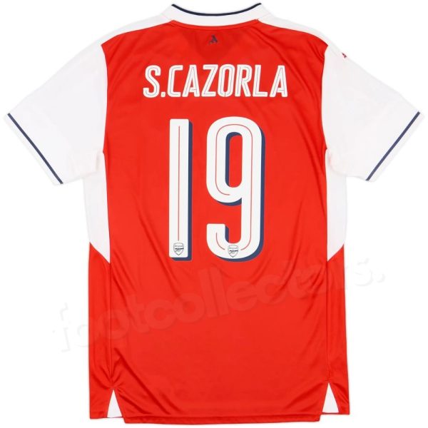 Maillot Arsenal Domicile 2016-2017 Cazorla