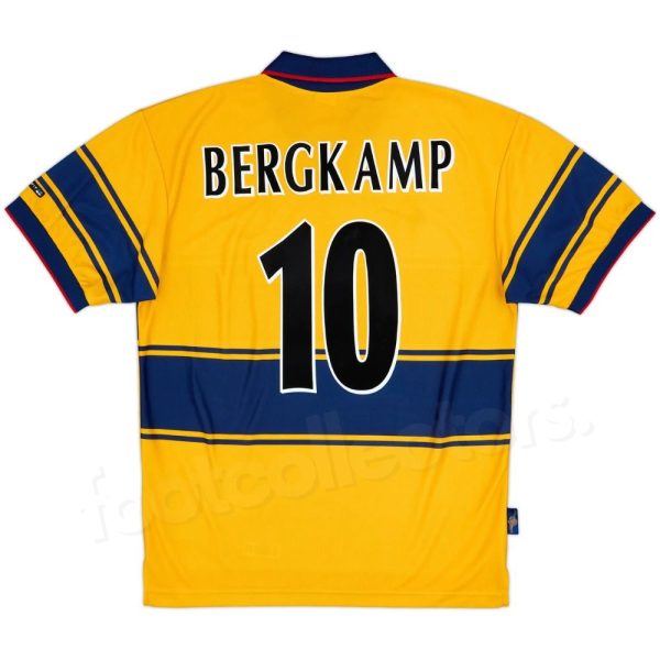 Maillot Arsenal Exterieur 1997-1999 Bergkamp