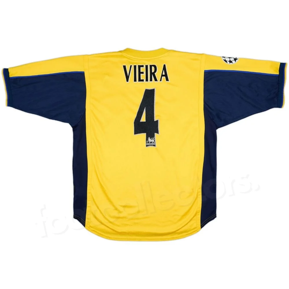 Arsenal Away Shirt 1999-2001 Vieira