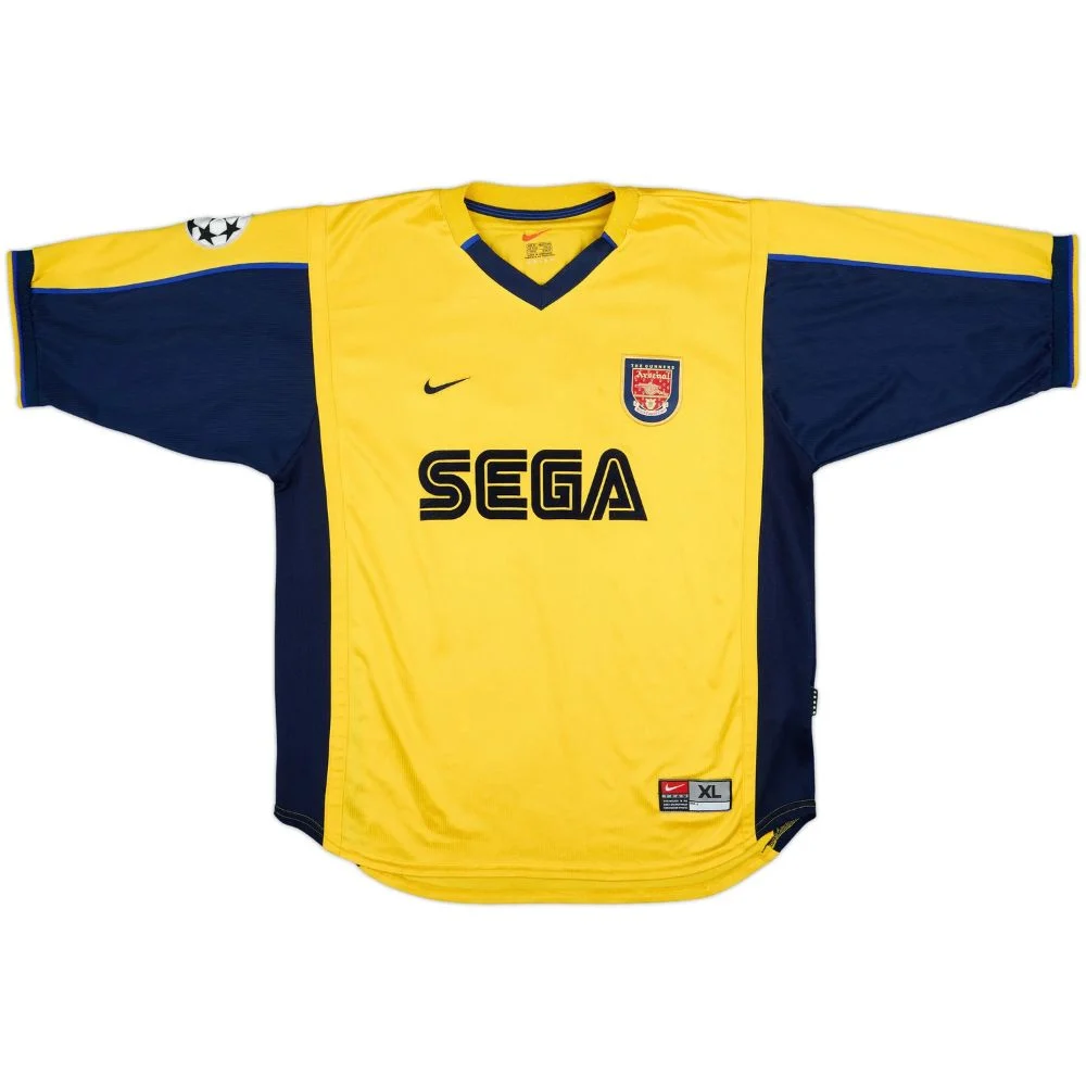 Arsenal Away Shirt 1999-2001 Vieira