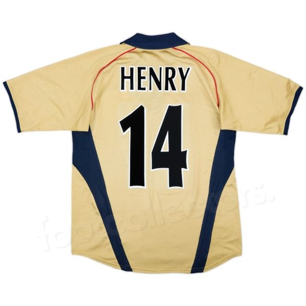 Maillot Arsenal Exterieur 2001-2002 Henry