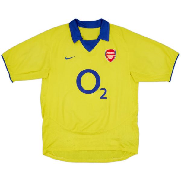 Maillot Arsenal Exterieur 2003-2005 Bergkamp