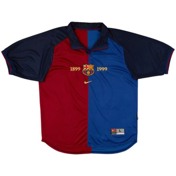 Maillot Barca Domicile 1999-2000 Guardiola