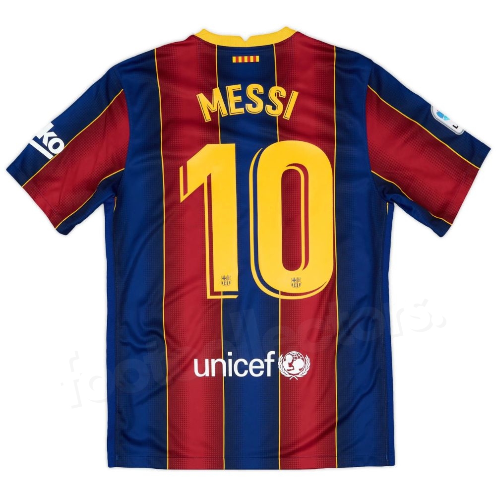 Maillot Barca Domicile 2020-2021 Messi
