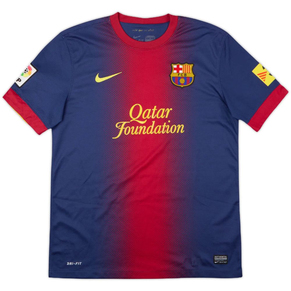 Maillot Barca Domicile 2012-2013 David Villa