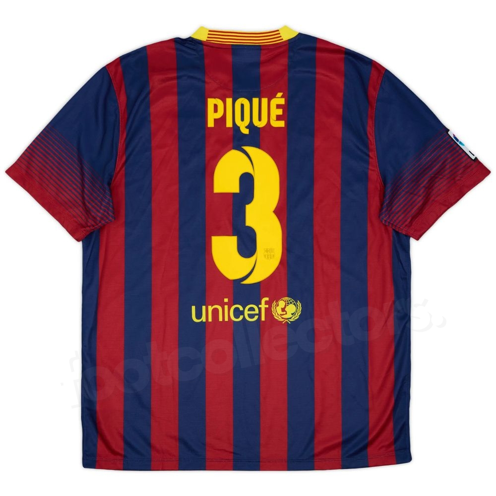 Maillot Barca Domicile 2013-2014 Piqué
