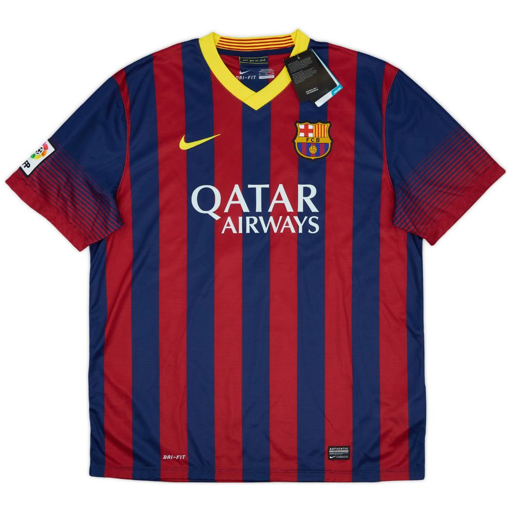 Maillot Barca Domicile 2013-2014 Piqué